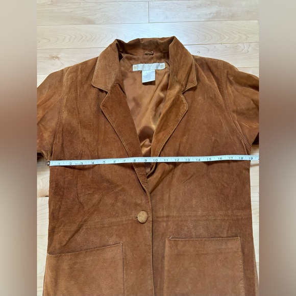 Vintage Suede Leather Jacket - Picture 7 of 8